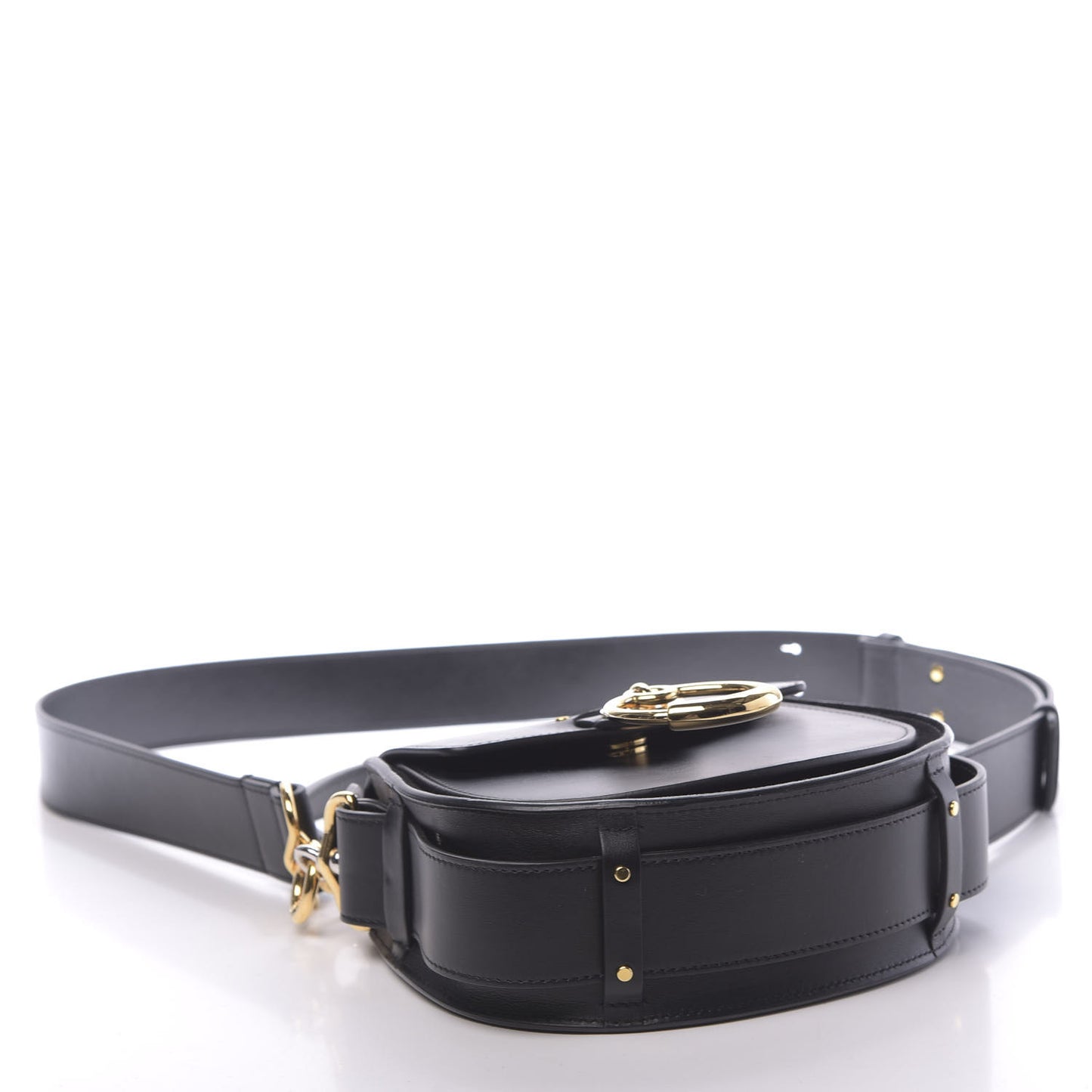 Calfskin Small Tess Bag Black