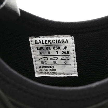 Balenciaga Neoprene Rubber Thong Sandals 37 Black 9 of 9