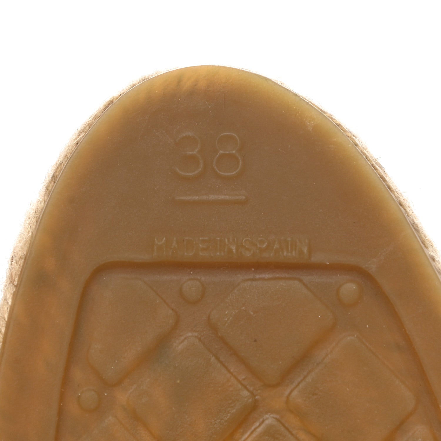 Chanel Canvas Grosgrain CC Espadrilles 38 Grey Black 6 of 10