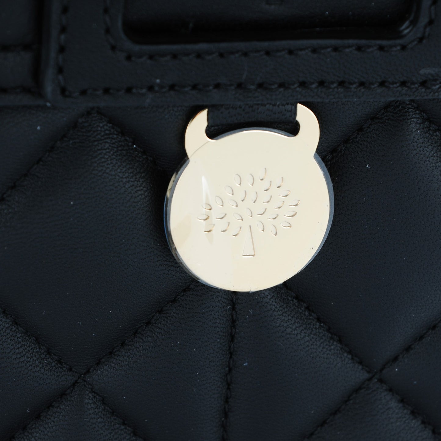 Nappa Quilted Mini Cara Delevingne Convertible Bag Black