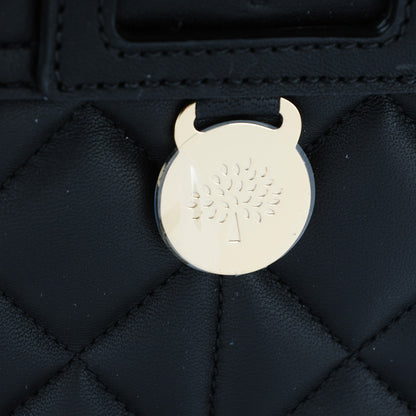 Mulberry Nappa Quilted Mini Cara Delevingne Convertible Bag Black 9 of 10