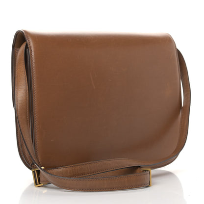 Celine Box Calfskin Medium Classic Box Flap Bag Camel 3 of 18