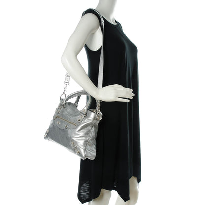 Balenciaga Agneau Giant 12 Silver Hardware Town Gris Aluminum 2 of 7