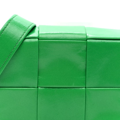 Bottega Veneta Paper Calfskin Maxi Intreccio Extra Mini Cassette Crossbody Bag Parakeet 7 of 9