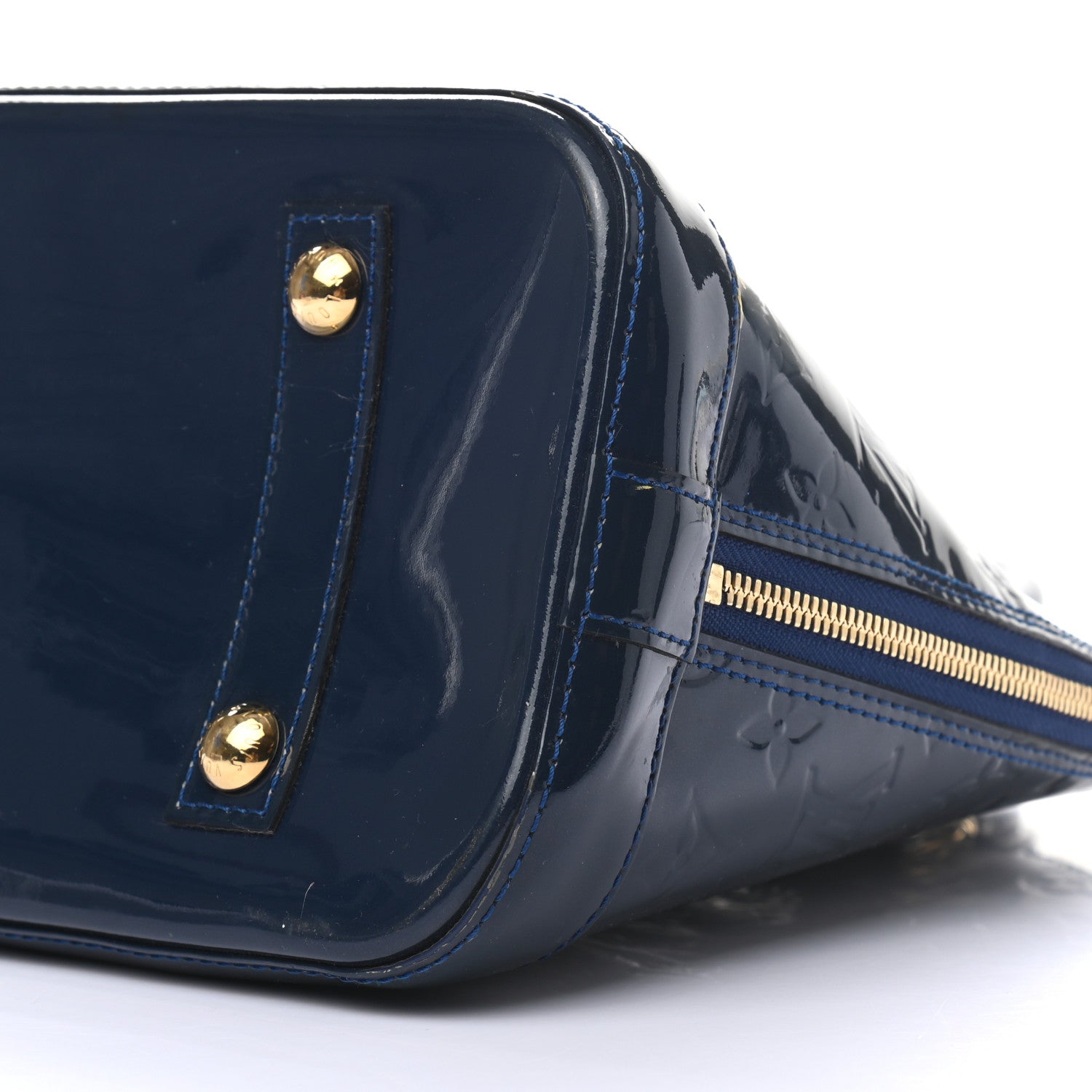 Louis Vuitton Vernis Alma PM Grand Blue 8 of 8