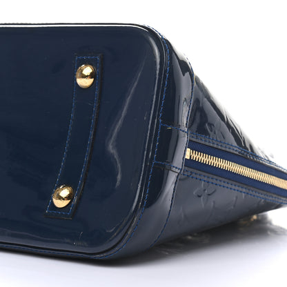 Louis Vuitton Vernis Alma PM Grand Blue 8 of 8