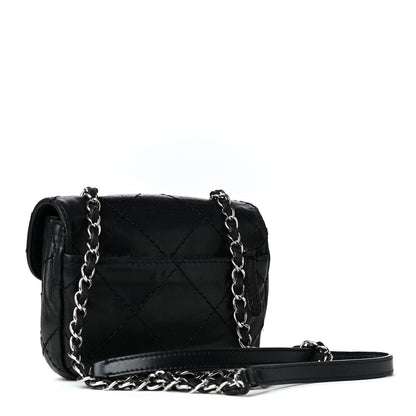 Chanel Lambskin Small Stitched Mini Flap Black 2 of 23