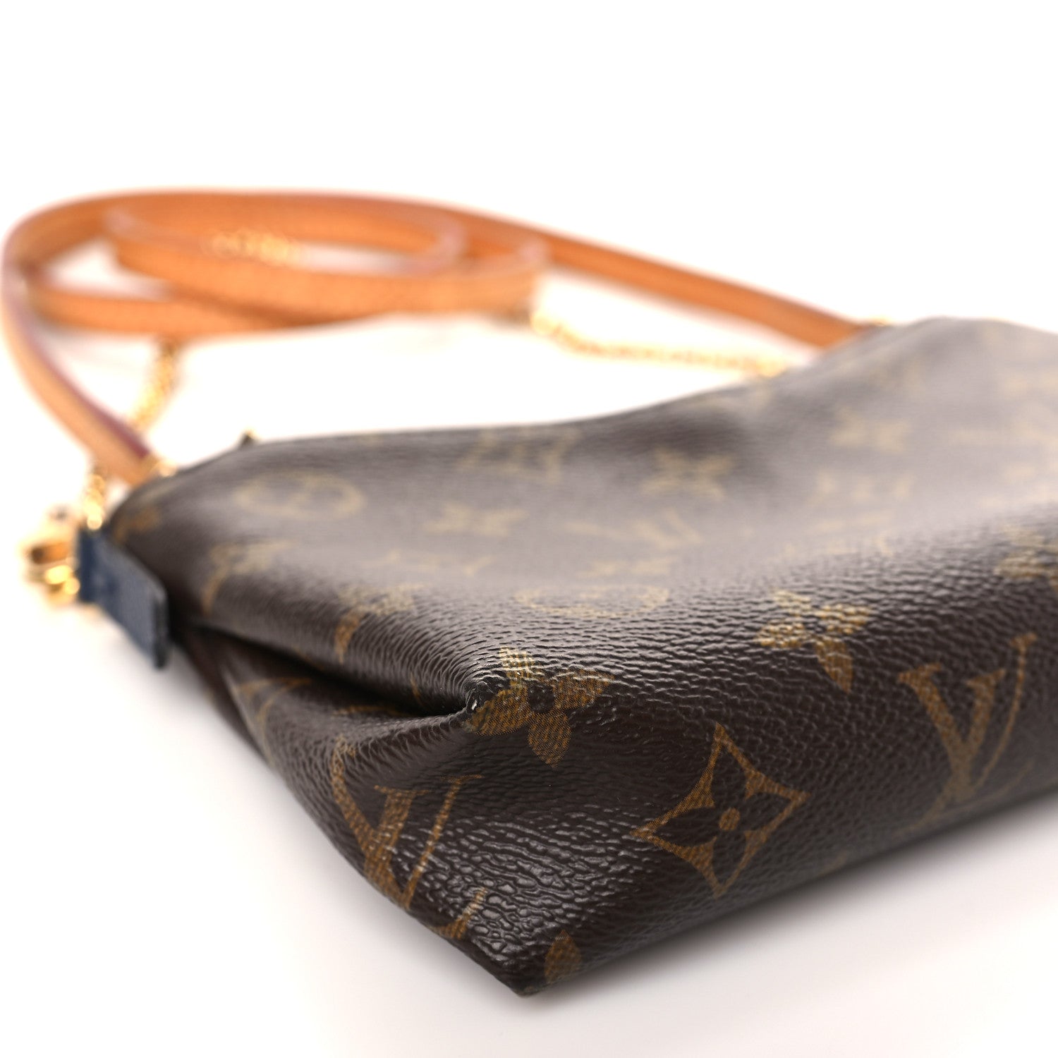 Louis Vuitton Monogram Pallas Clutch Blue Marine 7 of 8