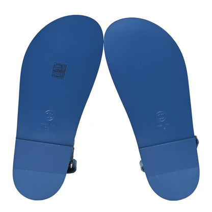 Chanel Denim CC Dad Sandals 39 Light Blue 5 of 9