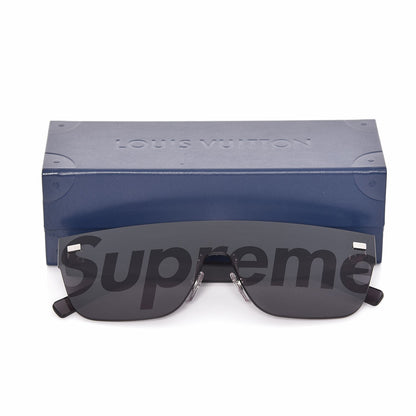 Louis Vuitton X SUPREME City Mask Sunglasses Black 8 of 8