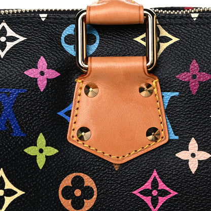 Louis Vuitton Monogram Multicolor Speedy 30 Black 28 of 29