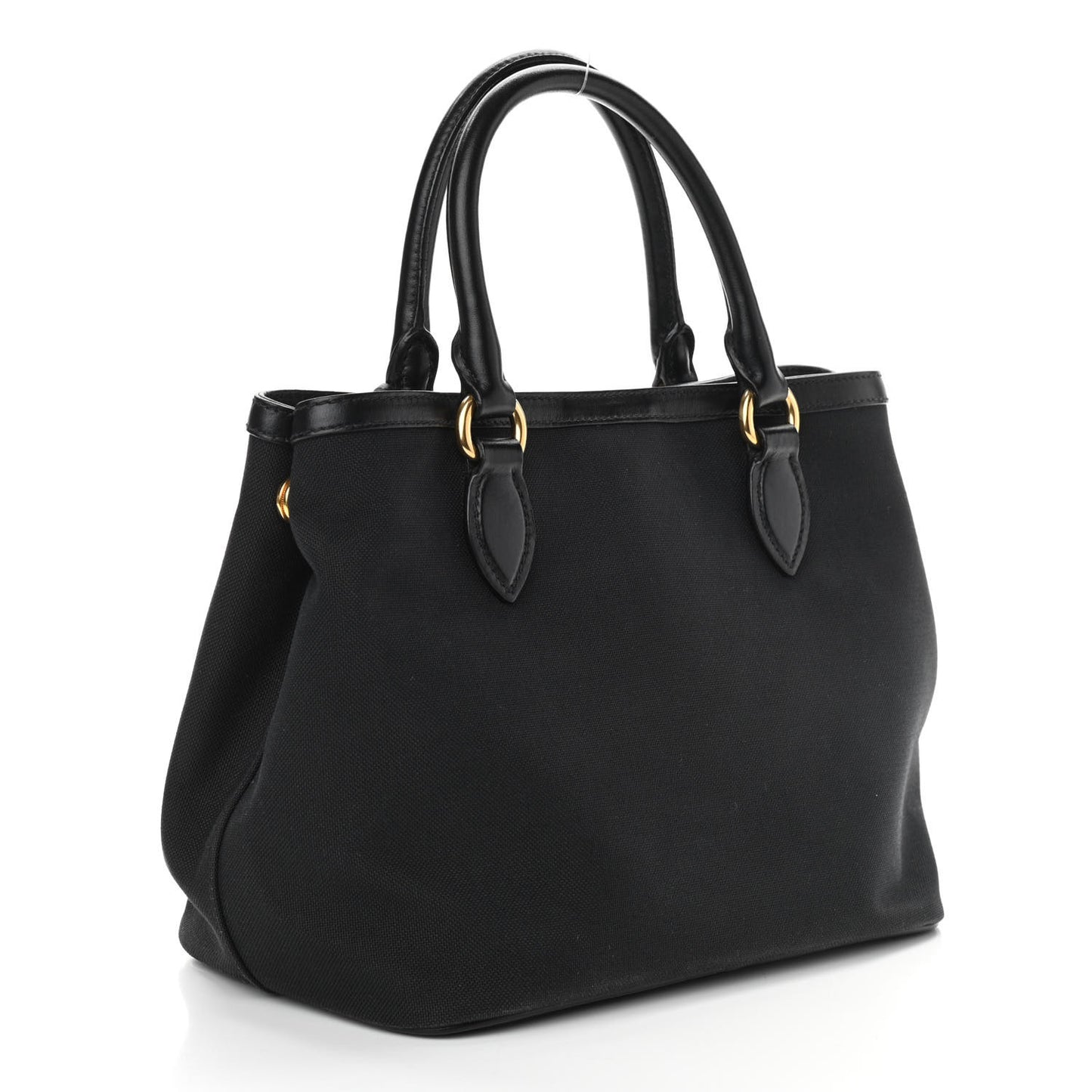 Jacquard Logo Tote Black