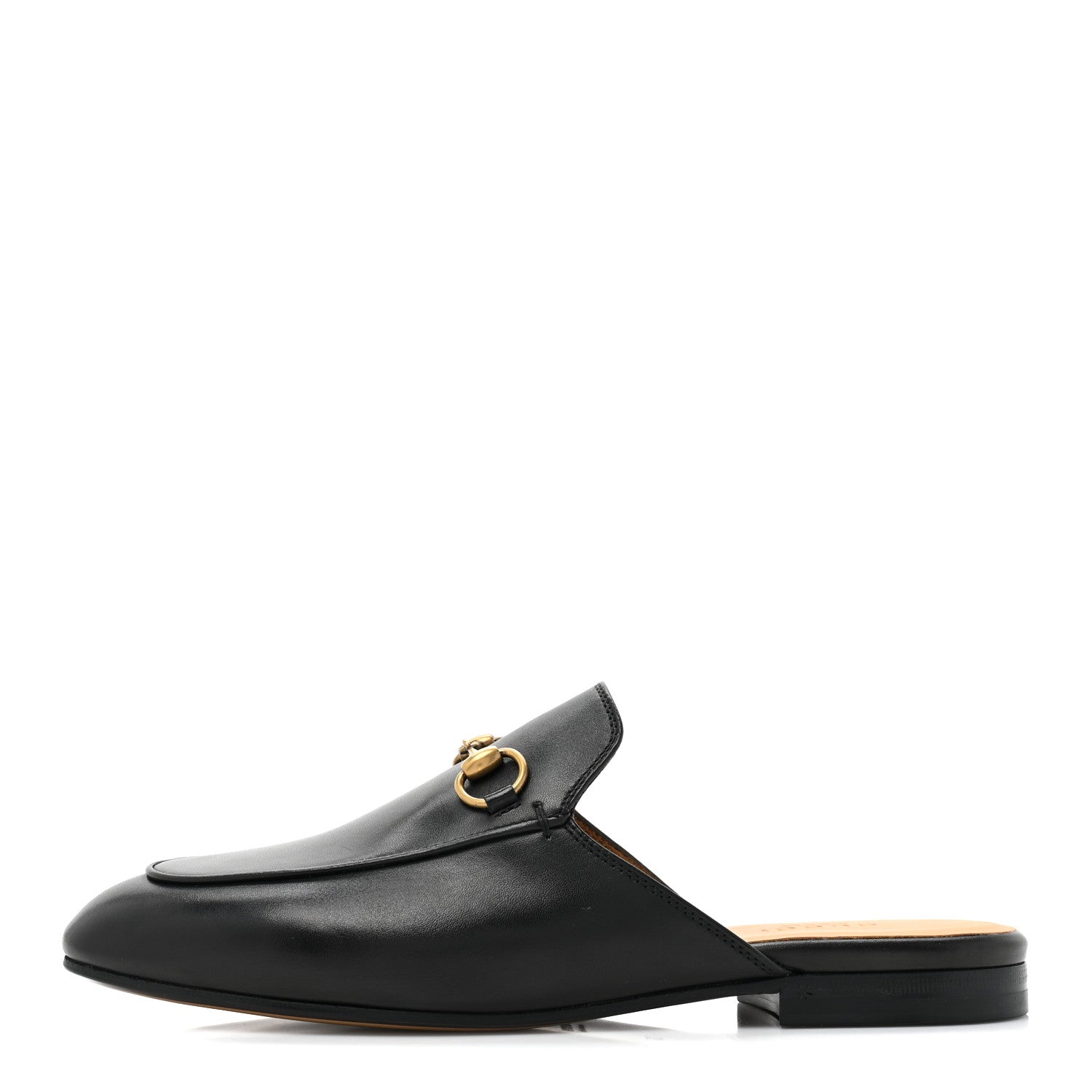 Gucci Calfskin Womens Princetown Slippers 37 Black 1 of 11