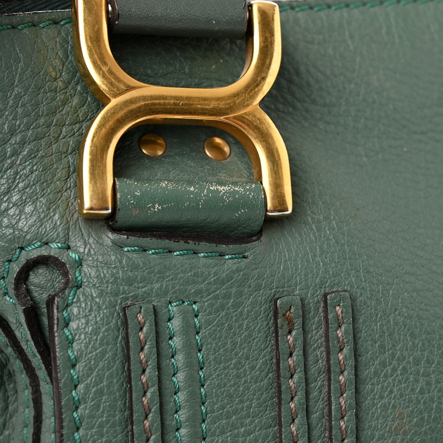 Chloe Calfskin Medium Marcie Satchel Icy Mint 14 of 14