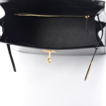 Hermes Box Kelly Sellier 28 Black 11 of 40