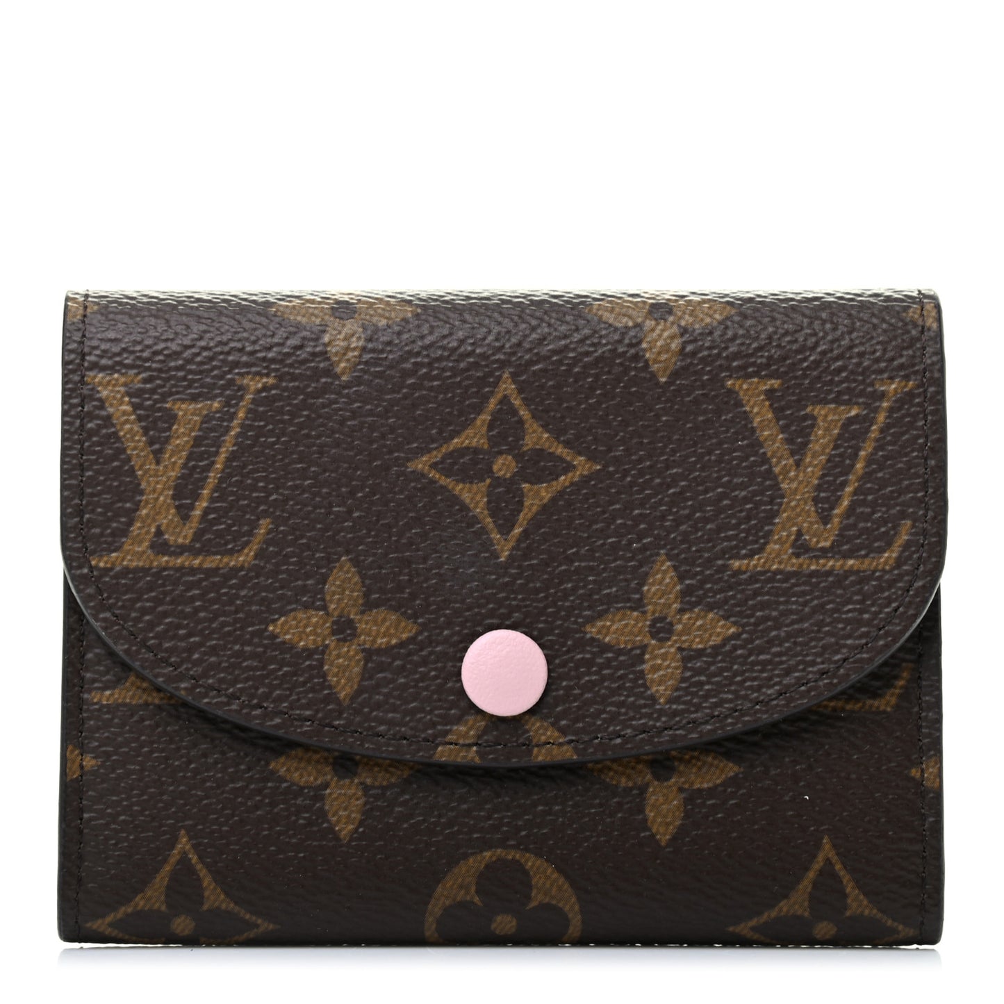 Monogram Rosalie Coin Purse Rose Ballerine