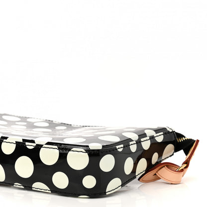 Louis Vuitton Vernis Kusama Infinity Dots Pochette Accessories Black 10 of 11