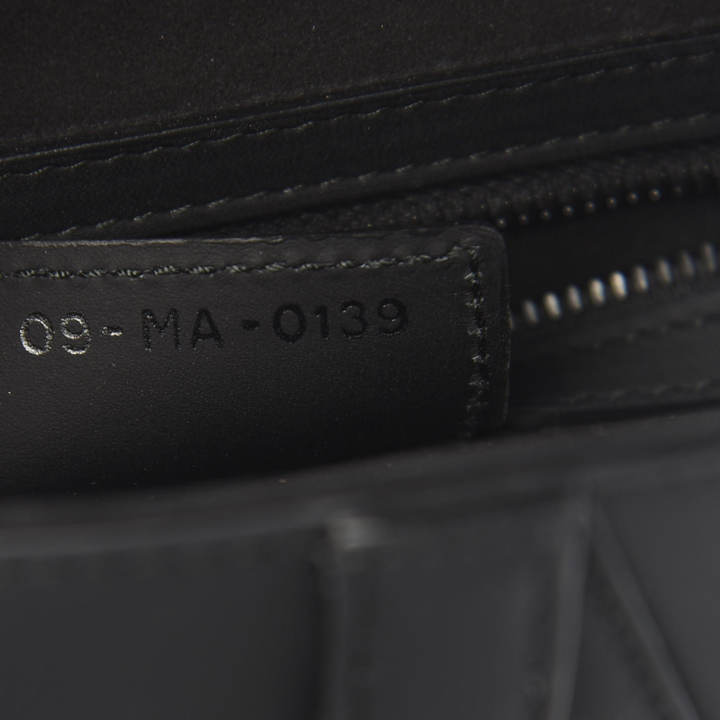 Ultra Matte Calfskin Saddle Bag Black
