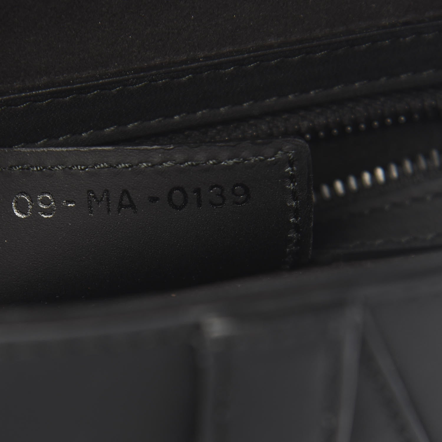 Christian Dior Ultra Matte Calfskin Saddle Bag Black 7 of 13
