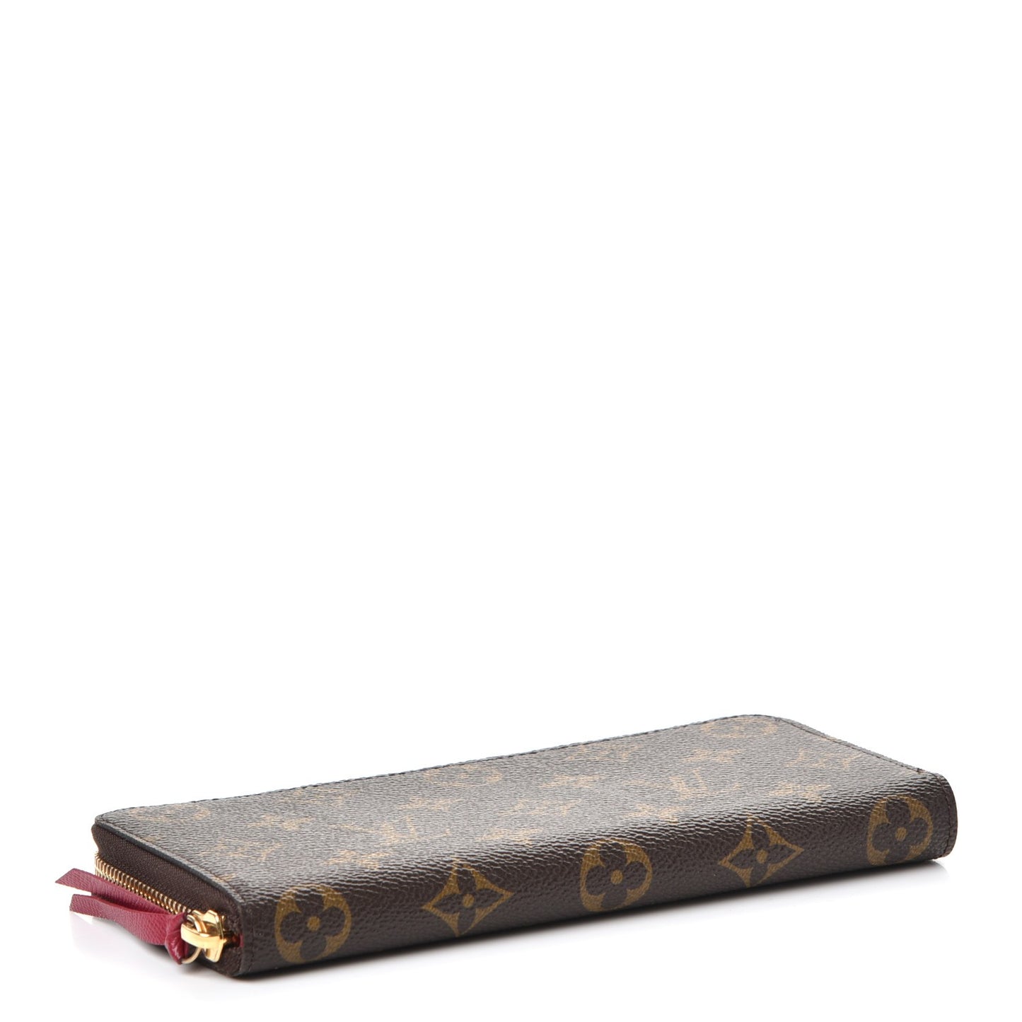 Monogram Clemence Wallet Fuchsia