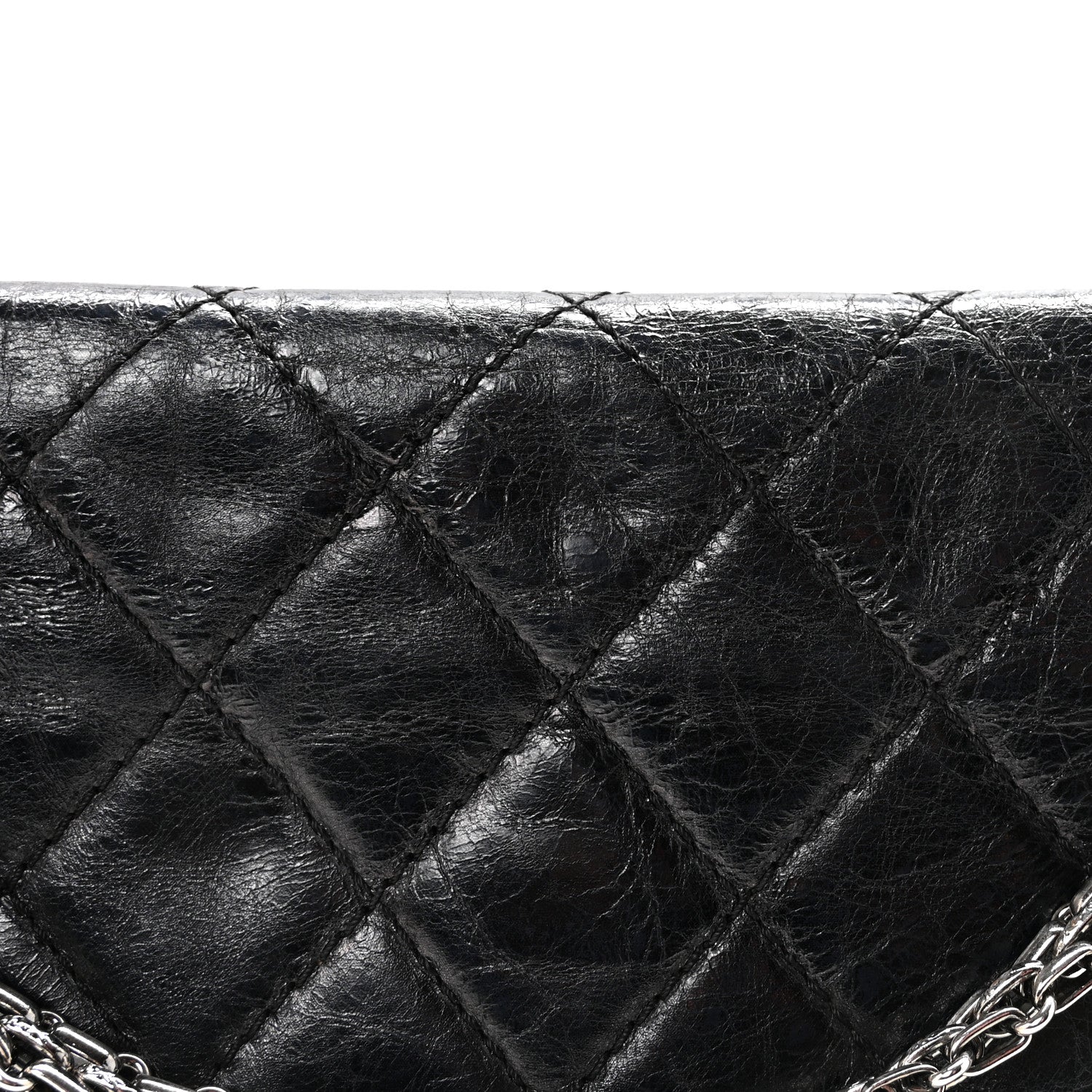 Chanel Aged Calfskin Quilted 2.55 Reissue 227 Flap Black 8 of 10