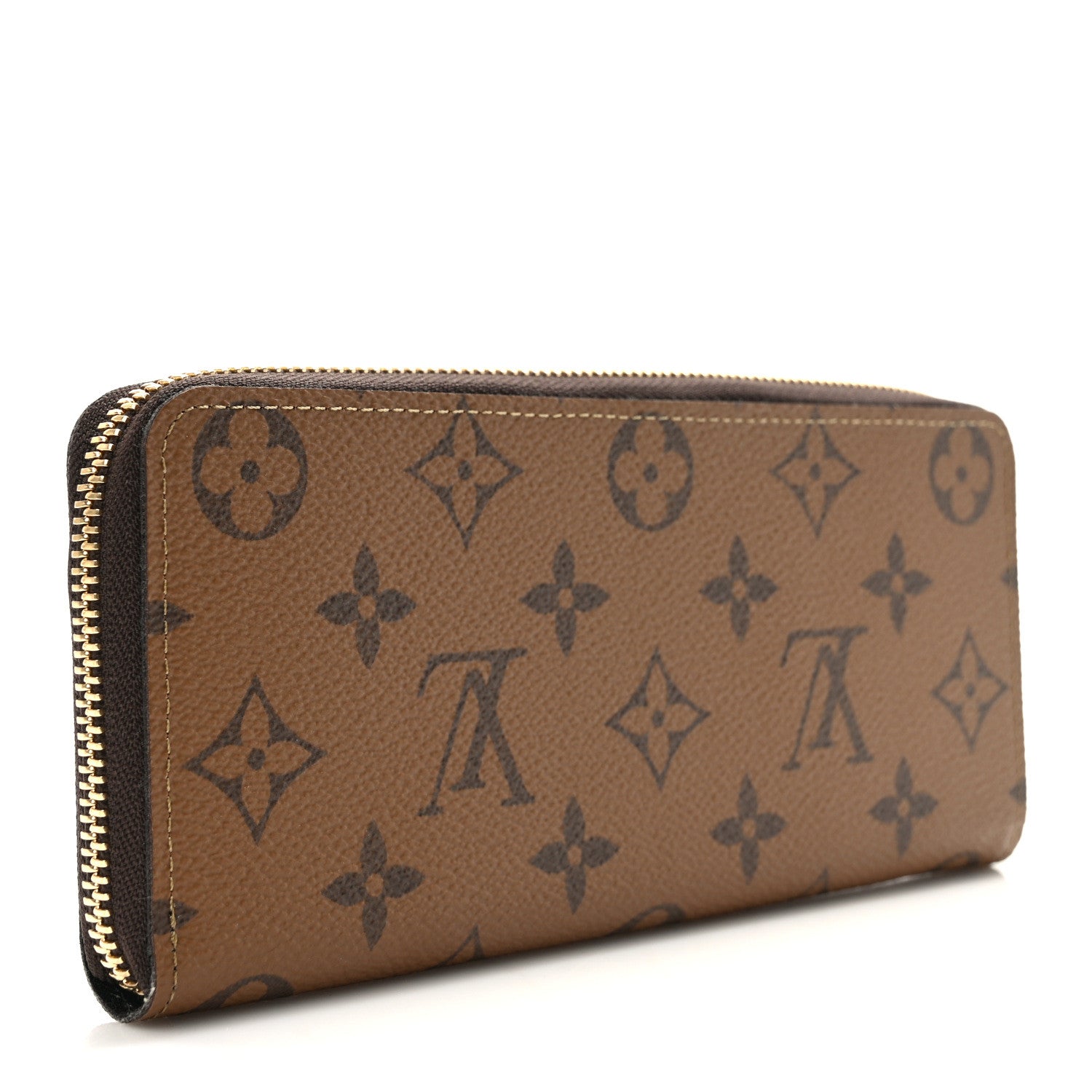 Louis Vuitton Reverse Monogram Clemence Wallet 3 of 8