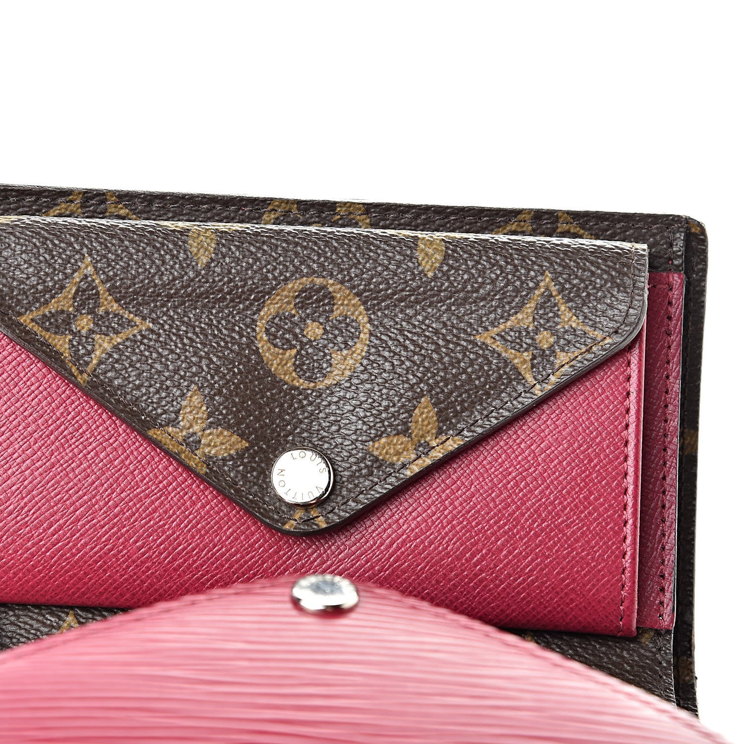 Louis Vuitton Epi Monogram Marie-Lou Compact Wallet Fuchsia 11 of 14