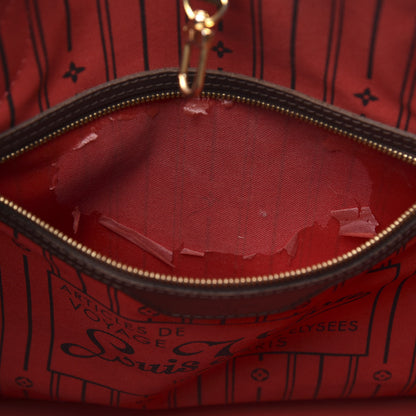 Louis Vuitton Damier Ebene Neverfull MM 17 of 19