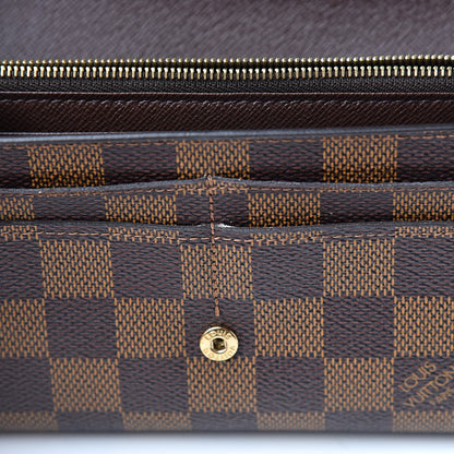 Louis Vuitton Damier Ebene Sarah Wallet NM 7 of 12