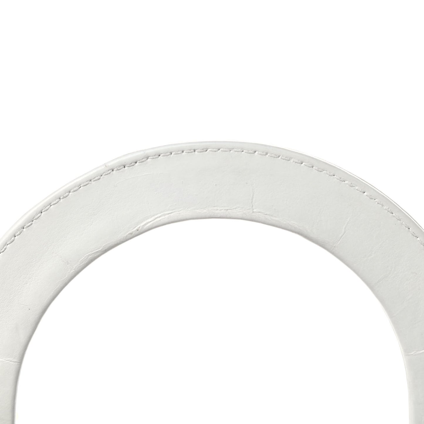 Smooth Calfskin Large Diorissimo Tote White