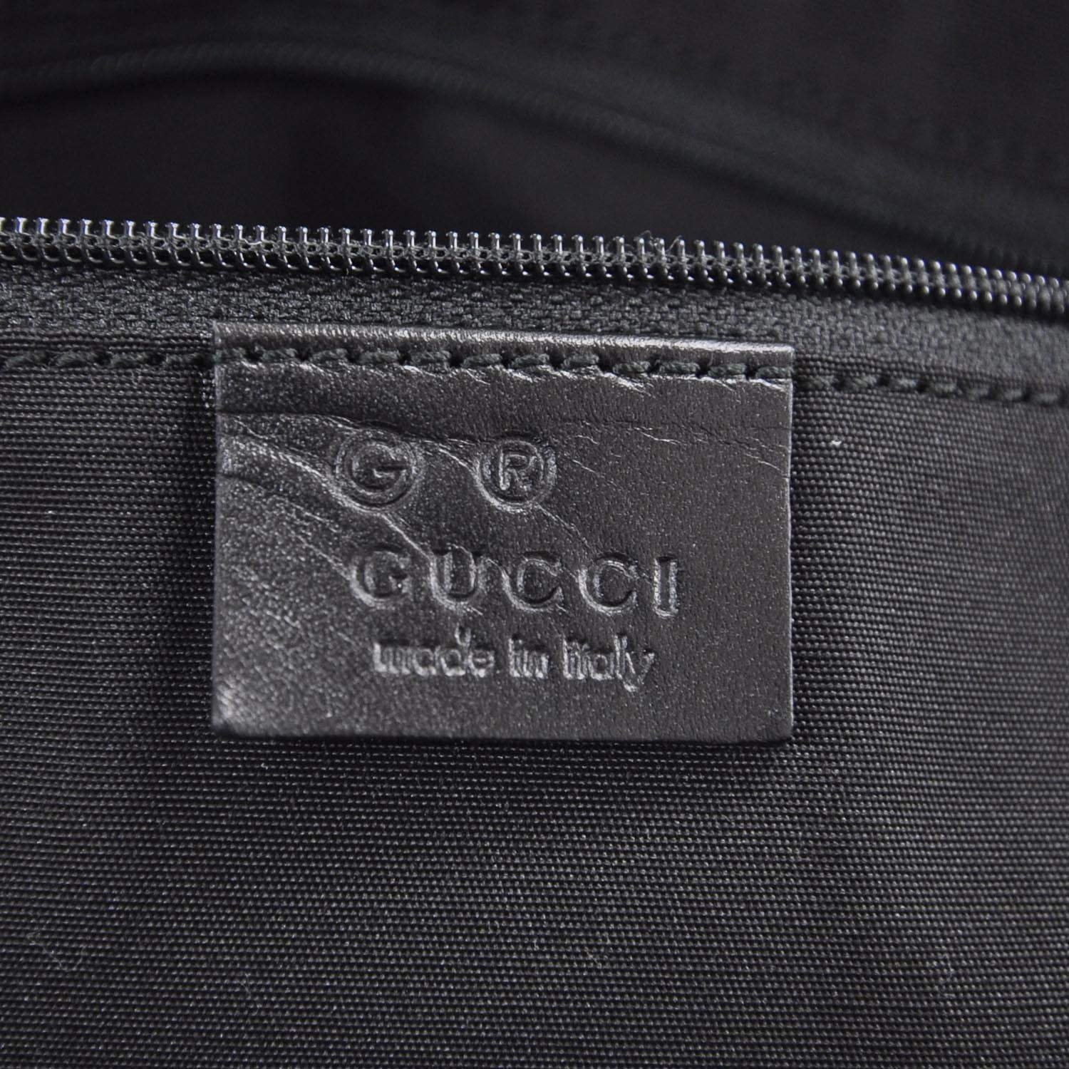 Gucci Monogram Abbey Tote Green 7 of 9