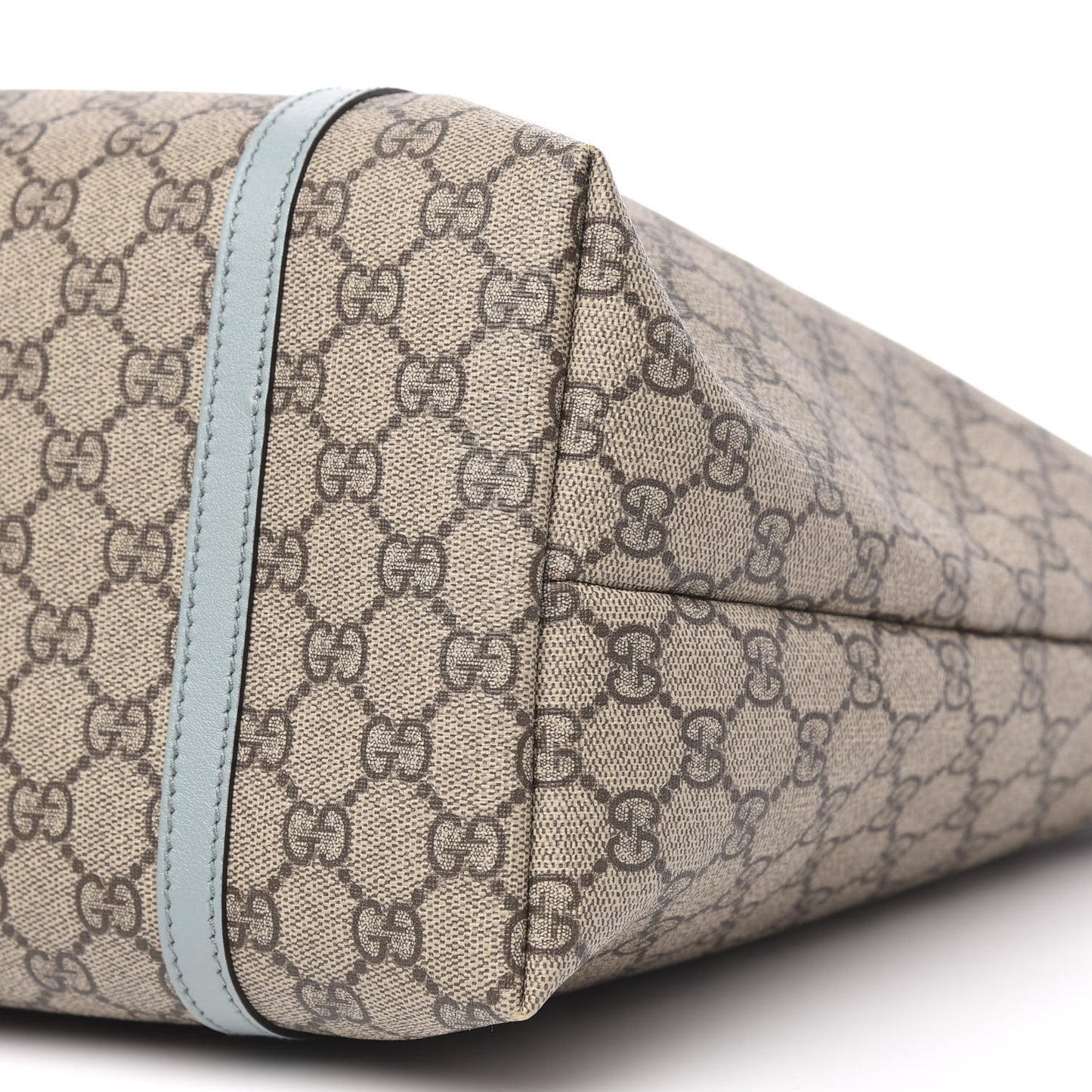 GG Plus Monogram Medium Joy Tote Light Blue