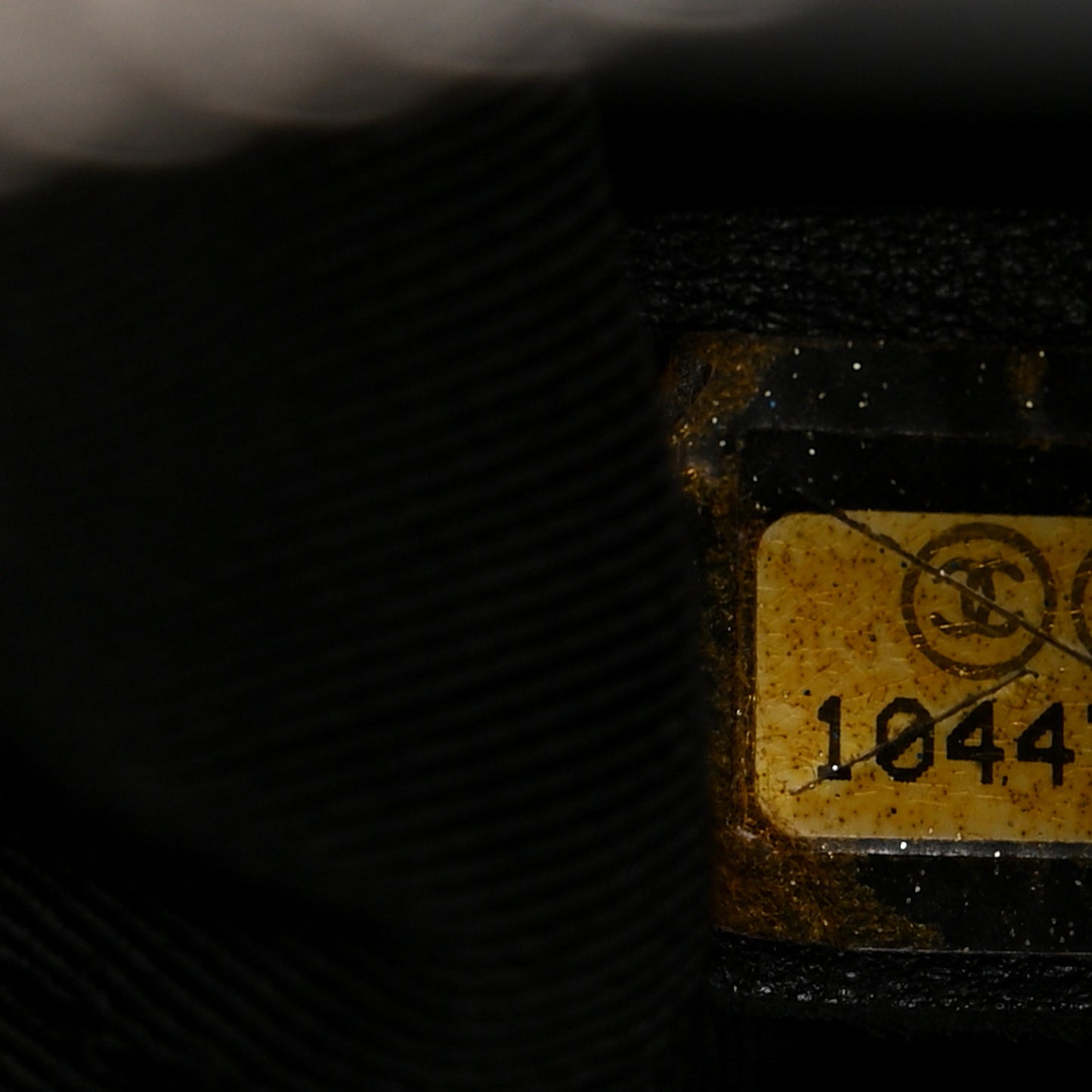 Calfskin CC Chevron All Day Long Boston Black