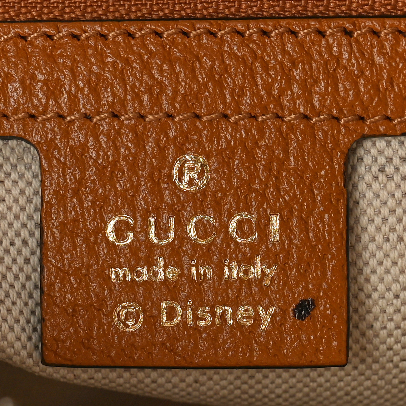 X DISNEY Mini Vintage GG Supreme Monogram Mickey Mouse Small Belt Bag 80 32 Beige Vintage Sun Oil