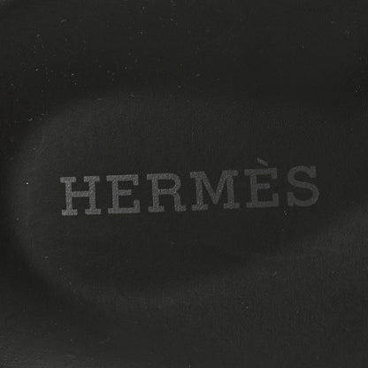Hermes Calfskin Medor Studded Womens Chypre Sandals 35 Black 6 of 9