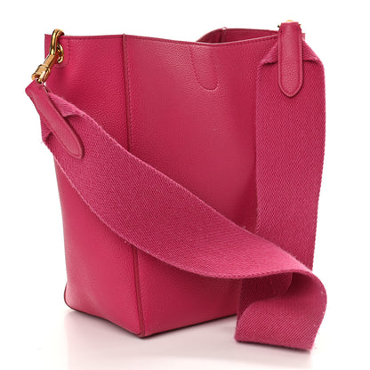 Celine Soft Grained Calfskin Small Sangle Bucket Bag Pink 3 of 13