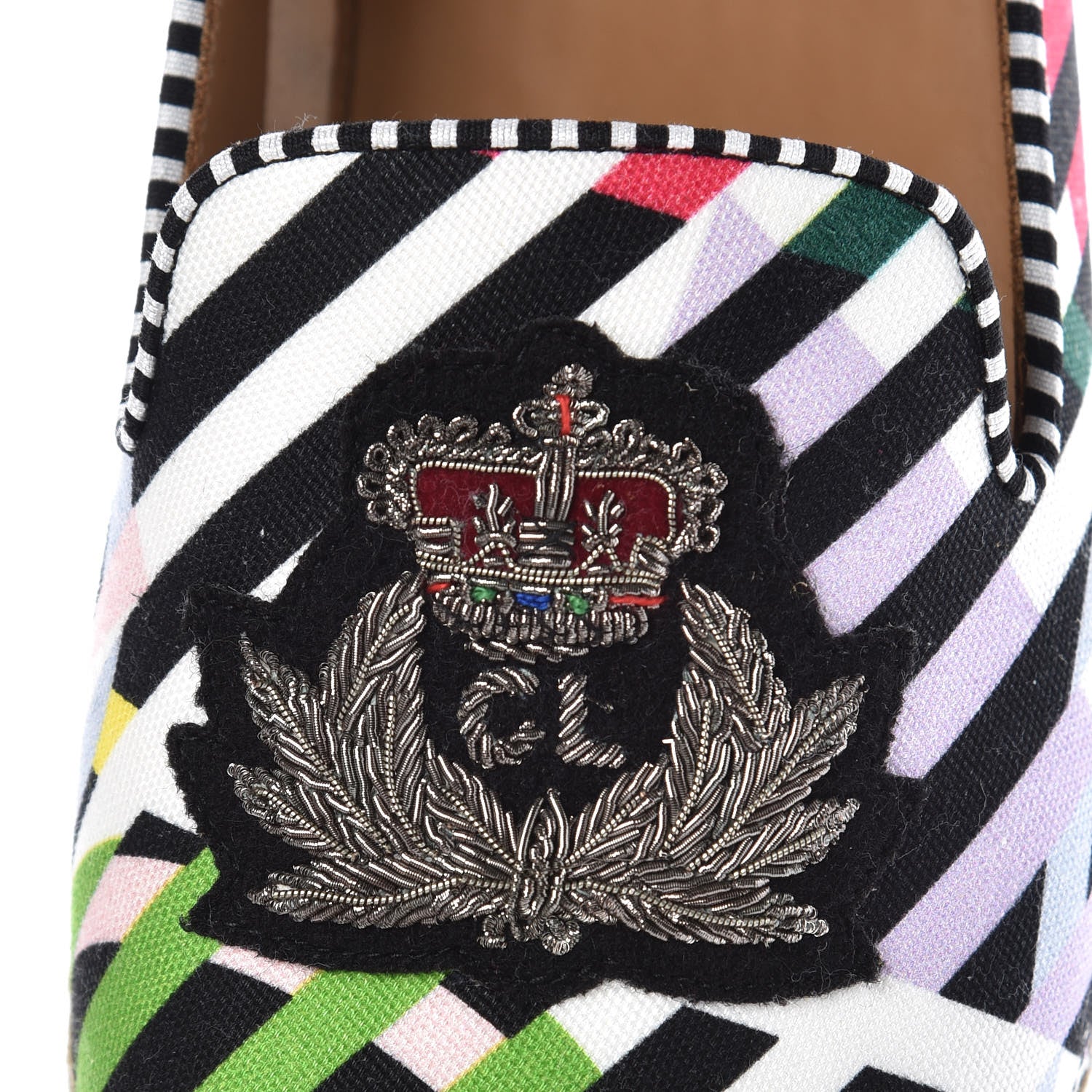 Christian Louboutin Canvas Mens Nanou Orlato Espadrilles 41 Multicolor 8 of 9
