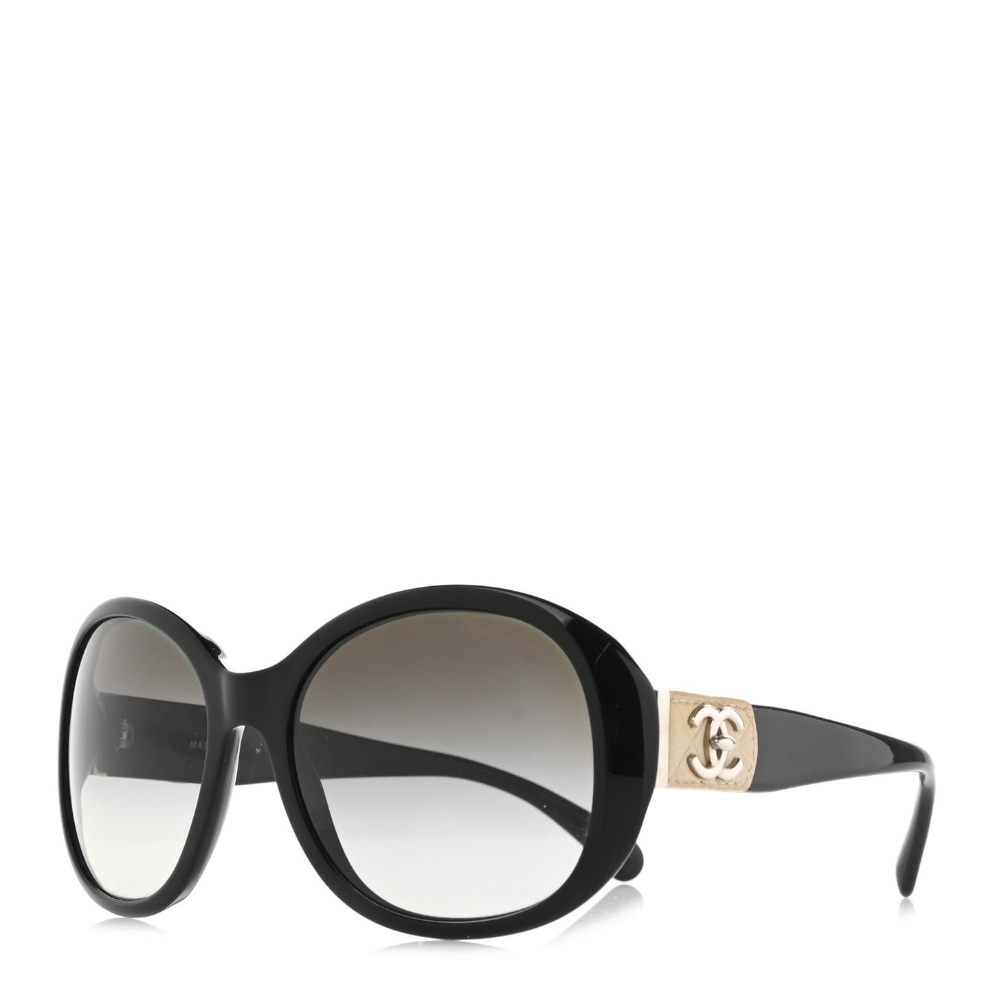 Acetate CC Turnlock Sunglasses 5235-Q Black Beige