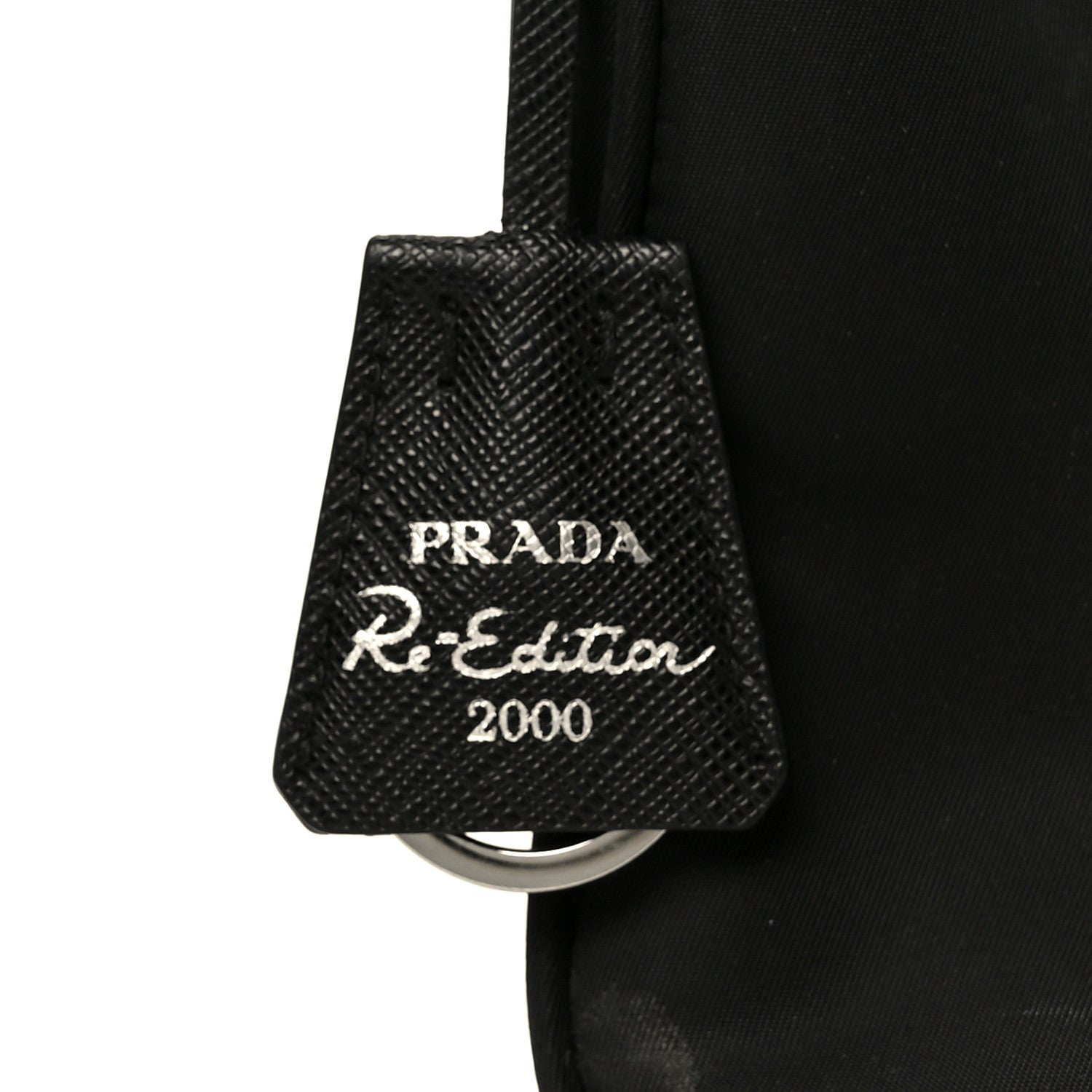 Prada Tessuto Nylon Mini Re-Edition 2000 Bag Black 8 of 11