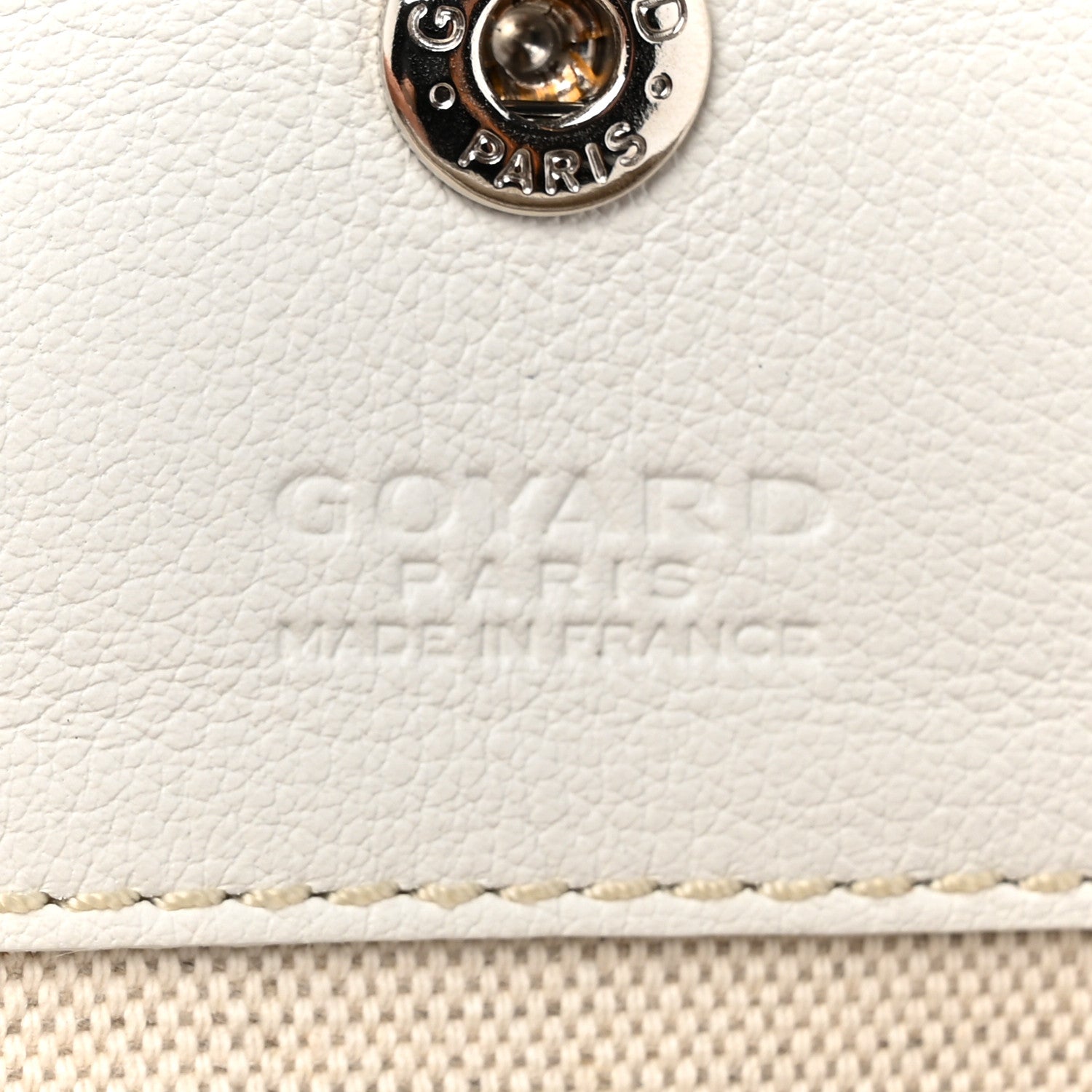 Goyard Goyardine Saint Louis PM White 8 of 20