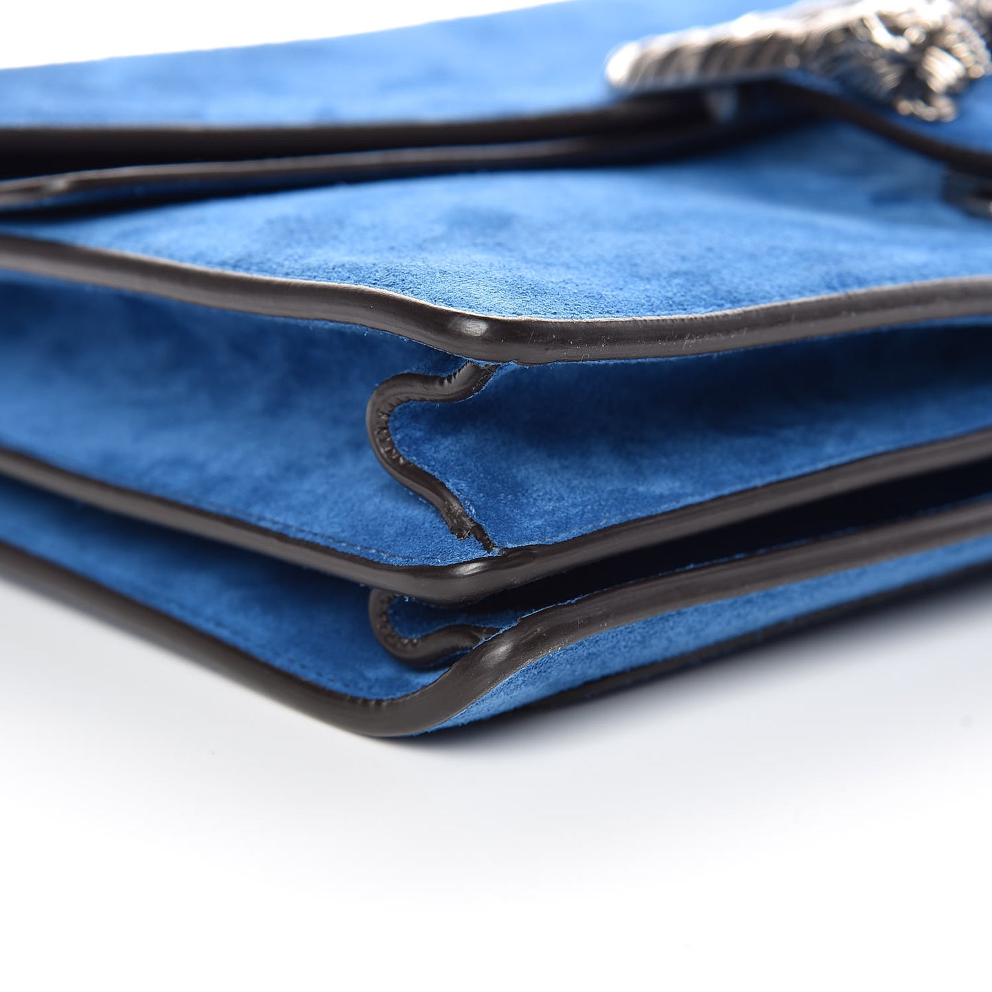 Suede Medium Dionysus Shoulder Bag Blue