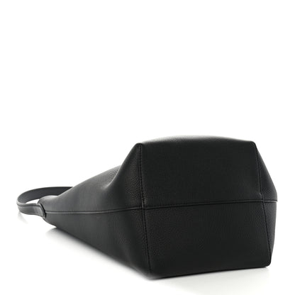 The Row Grained Calfskin Medium N/S Park Tote Black 4 of 10