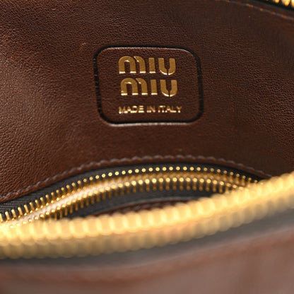 Miu Miu Nappa Aviator Small Aventure Bag Radica 6 of 9