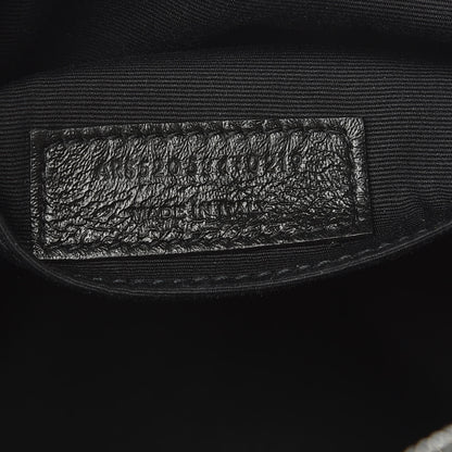 Saint Laurent Calfskin Matelasse Monogram Lou Camera Bag Black 7 of 9