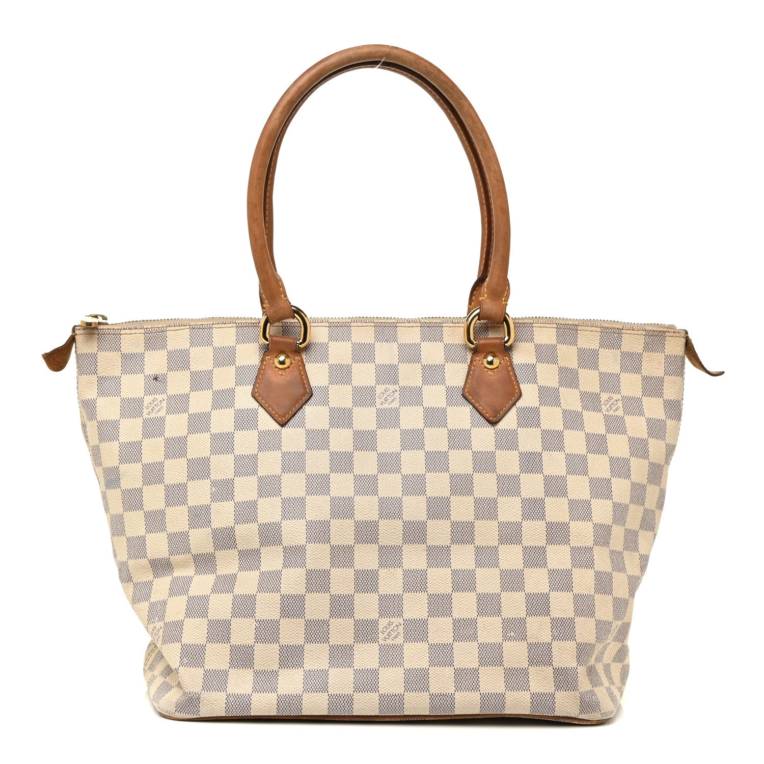 Louis Vuitton Damier Azur Saleya MM 1 of 28