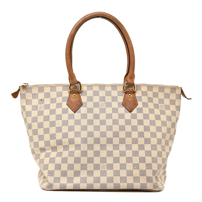 Louis Vuitton Damier Azur Saleya MM 1 of 28