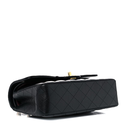 Chanel Caviar Quilted Small Double Flap Black 4 of 10