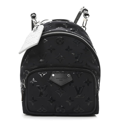Louis Vuitton Nylon Monogram Palm Springs Mini Polar Night 1 of 9