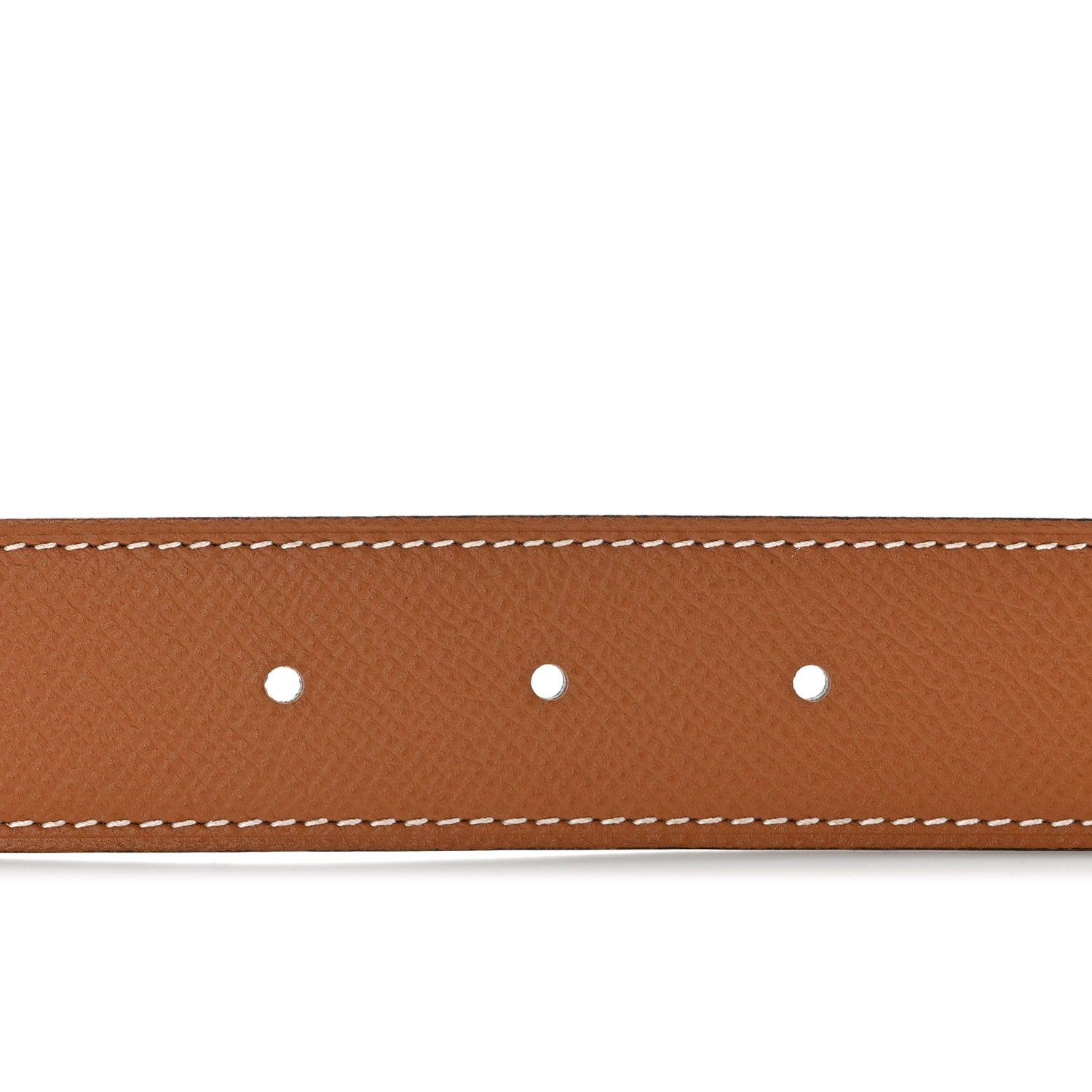 Hermes Epsom 32mm Belt Strap 75 30 Etoupe Gold 4 of 6