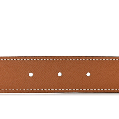 Hermes Epsom 32mm Belt Strap 75 30 Etoupe Gold 4 of 6